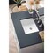 James Martin Vanities Athens 36in Single Vanity, Glossy White w/ 3 CM Charcoal Soapstone Quartz Top E645-V36-GW-3CSP - alternate 4